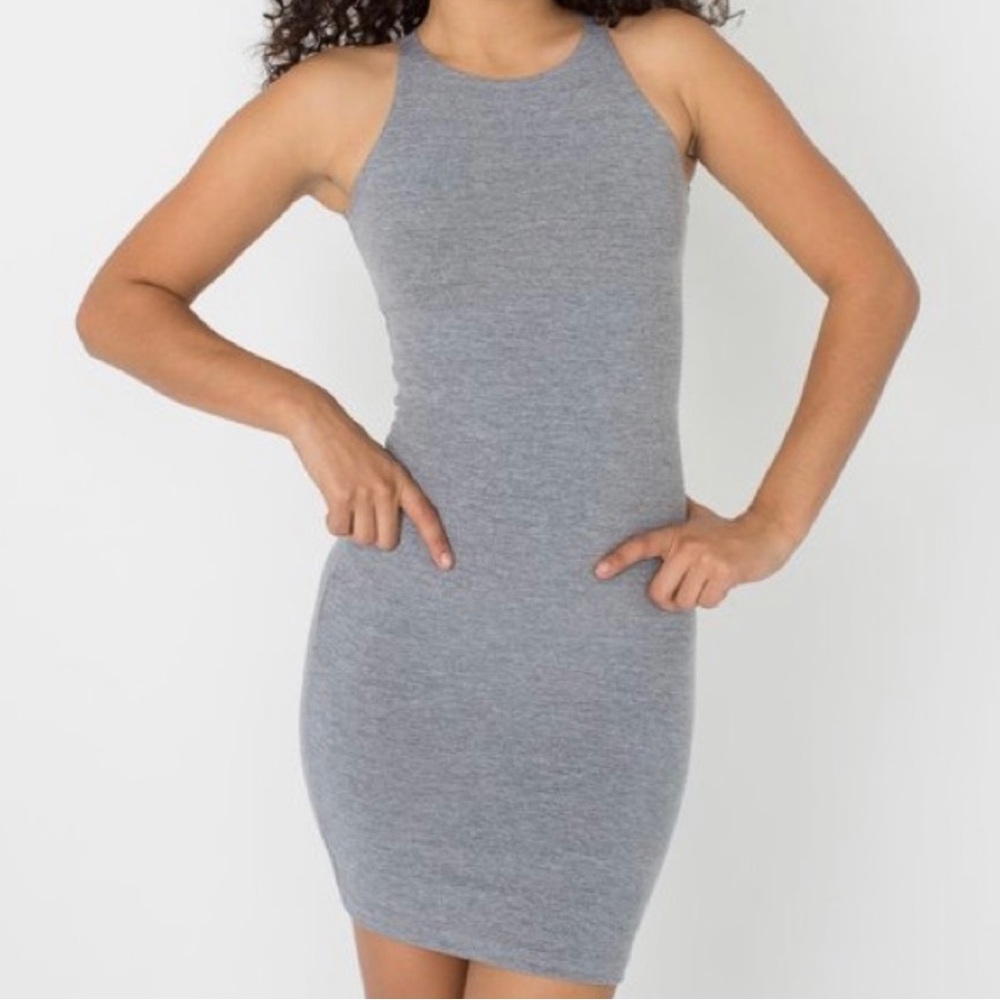 American Apparel High Neck Bodycon Dress